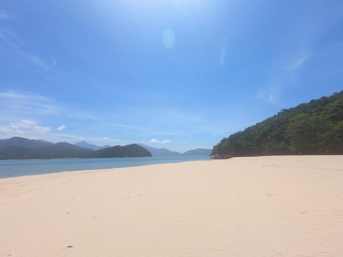 Apto Pertinho Da Praia - Lindo E Equipado! Internet 400Mb E 3 Tvs - Completo! Tv A Cabo Ubatuba Dış mekan fotoğraf