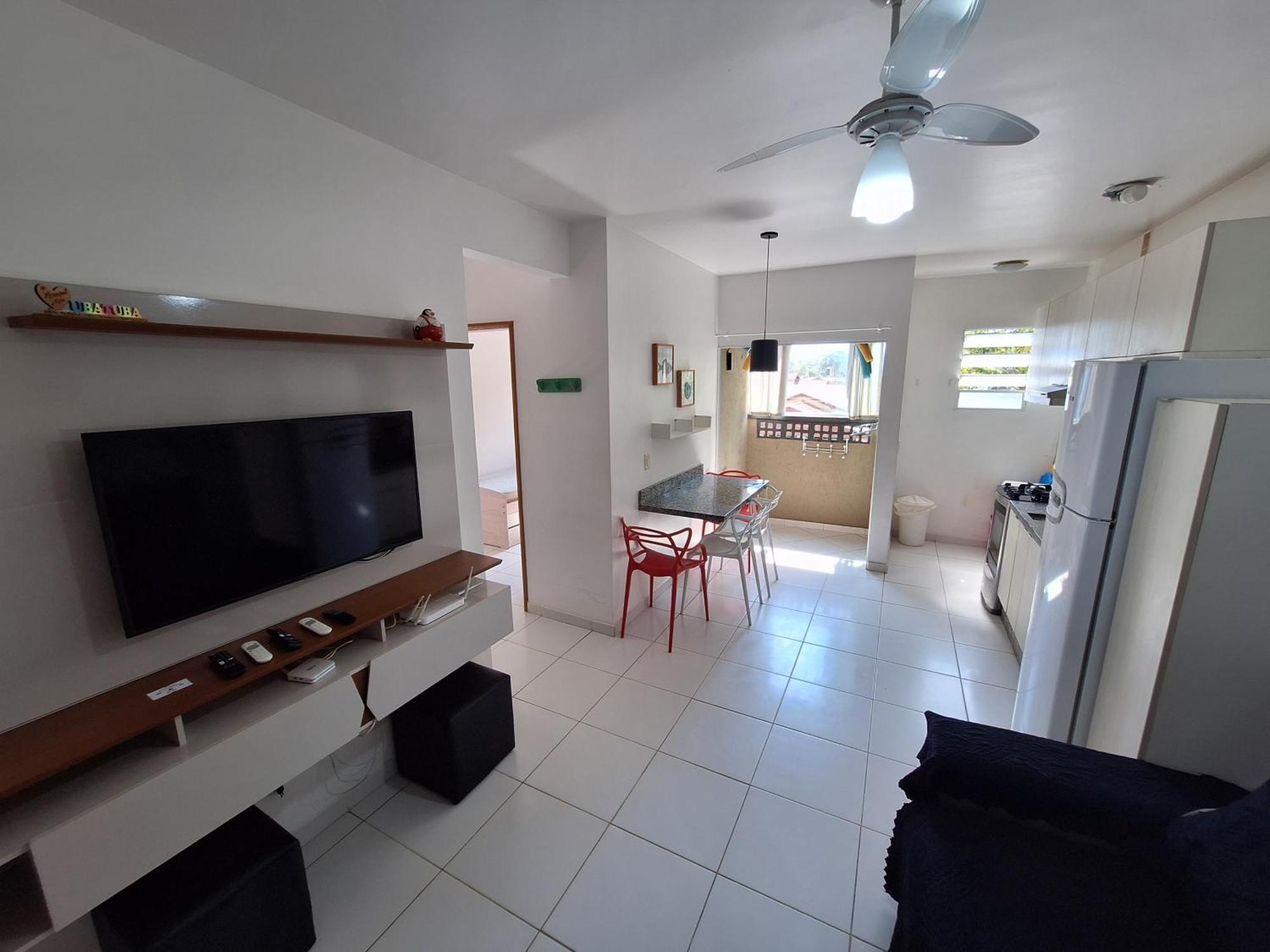 Apto Pertinho Da Praia - Lindo E Equipado! Internet 400Mb E 3 Tvs - Completo! Tv A Cabo Ubatuba Dış mekan fotoğraf