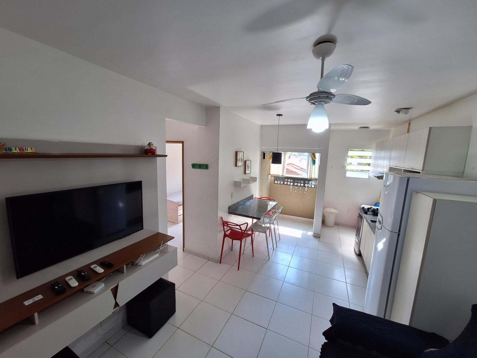 Apto Pertinho Da Praia - Lindo E Equipado! Internet 400Mb E 3 Tvs - Completo! Tv A Cabo Ubatuba Dış mekan fotoğraf
